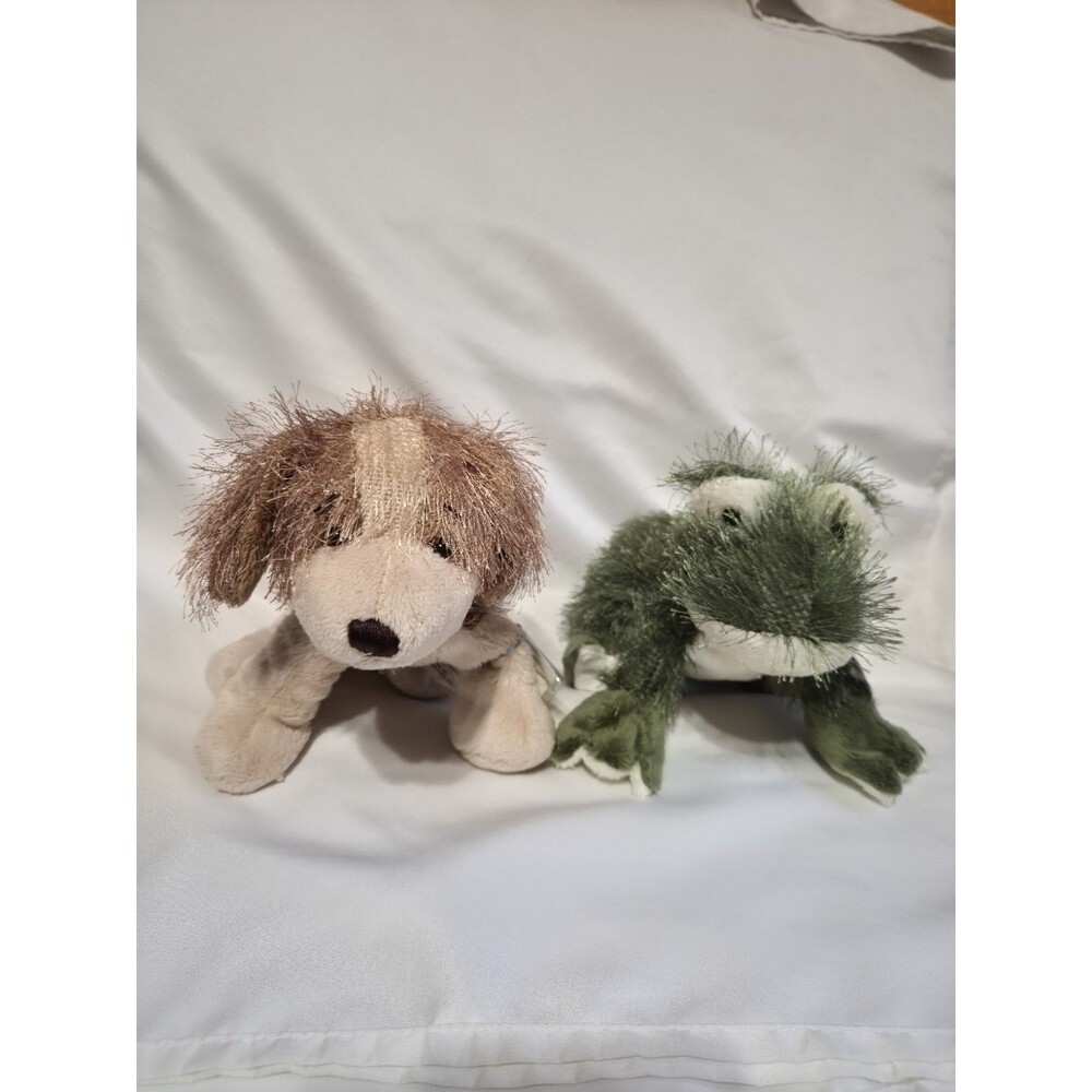 Webkinz Frog And Crocker Spaniel Brown Dog NWT UNUSED CODE Sealed Lot Of 2